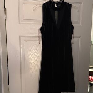 Black Velvet Dress